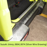 Rear Bumper Guard Protector Trim for Suzuki Jimny