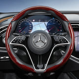 Quick-Release Carbon Fiber Steering Cover for Mercedes