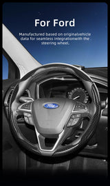 Carbon Fiber Wheel Cover for Ford F-150 Car Interior Accessory Hocasen