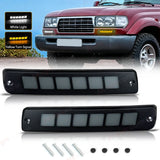 Dynamic LED DRL Turn Signal for Land Cruiser 1997 LED Ambient Light MAGIC COLORM White Yellow B
