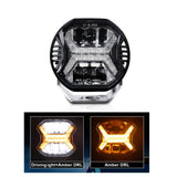 Superbright Offroad Spot Work Light 12v 24v LED Light Bar 6000K Drl White & Amber Light for Car SUV 4x4 Boat ATV