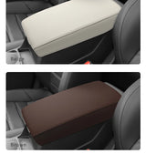 Suede Leather Armrest Cover for Honda CR-V 2023