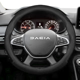 Steering Wheel Cover Ultra-Thin Leather Dacia Duster