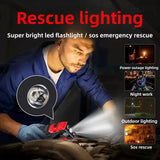 Car Jump Starter with 150PSI Air Pump Portable Power Bank LED Light and Auto Emergency Booster Car Jump Starter | Portable Po