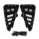 3-Color LED DRL Fog Lights for Proton X50 2021-2023 Car Interior Accessory MAGIC COLORM 3 Colors DRL