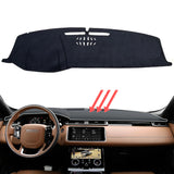Custom Fit Dashboard Mat for Land Rover Range Rover Velar Dashboard Mat CATUSIKI LHD BLACK