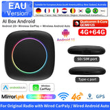 Android 15 AI CarPlay Box 8GB RAM 256GB WiFi 4G