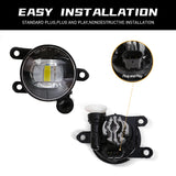 LED DRL Fog Lights for Ford Ranger Raptor 2024 LED Ambient Light MAGIC COLORM