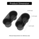 3rd Row Cup Holder Inserts for Hyundai Palisade 2026 Car Interior Accessory Smabee