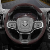 Anti-Slip Suede Buckle Cover for Volvo Models