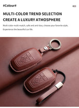 Leather Car Key Case Cover