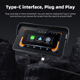 5" GPS Dashboard with TPMS for Motorcycles Universal Android Head Unit EKIY