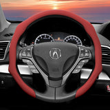 Perforated Leather Steering Wheel Cover for Acura Models