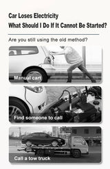 EAFC 12V Car Jump Starter Power Bank Portable Car Battery Booster Charger Starting Device Auto Emergency Start-up Lighting