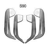 Door Sill Kick Plate for Volvo XC60 S90 Interior Car Interior Accessory LINGLUYANG