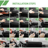 Centre Console Storage Tray for Chevy Silverado 2022-2025 Car Interior Accessory HEBE