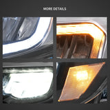 Headlights LED Reflective for Subaru Impreza 08-14 Car Interior Accessory Vland