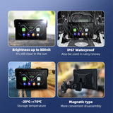 7.0 inch Wireless CarPlay DVR GPS for Universal Motorcycle