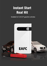 Portable Car Jump Starter Power Bank Car Booster Charger 12V Starting Device Car Jump Starter EAFC