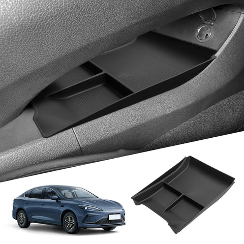 BYD Seal 05 DM-i 2025 Center Control Lower Storage Box Car Interior Accessories Organizer Tray Tidying TPE Car Interior Acces