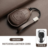 Leather Car Key Case Cover For GAC Trumpchi GA6 SGS7 GA4 GS5 GS3 GS4 GM8 GA3 Legend GS8 Empow J14 J15 J16 J11 J12 J13 Keychain