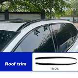 Black Fog Light Sticker Body Trim for Volvo XC60 18-26