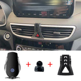 Smart Wireless Charging Phone Holder for Hyundai Tucson 2019–2020