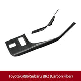 Carbon Fiber Console Panel Trim for Toyota GR86