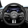 Leather Steering Wheel Cover for Mercedes C-Class E-Class
