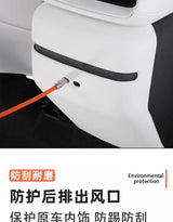 For Xiaopeng G6 2023 2023 2025 rear anti kick pad car interior modification armrest box anti kick plate
