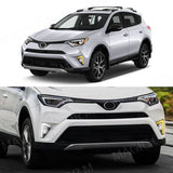 LED Fog Light DRL w/ Turn Signal for Toyota RAV4 2016-2018 LED Ambient Light MAGIC COLORM
