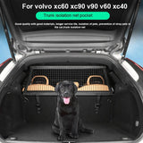 Trunk Divider Pet Barrier for Volvo XC60 XC90 V90 Car Interior Accessory LINGLUYANG