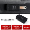 Glovebox USB Hub for Tesla New Model Y and Model 3
