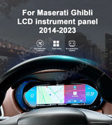 Digital LCD Instrument Cluster for Maserati Ghibli 2014–2023 Android Head Unit Aotsr
