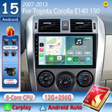 9-Inch 2K QLED Android Head Unit for Toyota Corolla 2007–2013 Android Head Unit RSNAVI