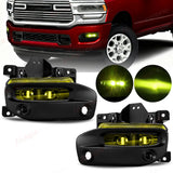 LED Yellow Fog Lamps for Dodge Ram 2500 3500 2019-2024 Fog Light MAGIC COLORM
