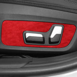 For BMW G20 G28 I3 (2020-) Made of Alcantara Seat Adjustment Buttons Panel Protection Trim Sticker Car Interior Tuning Access