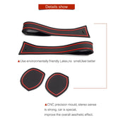 Suzuki SOLIO D2 Anti-Slip Gate Slot Cup Mat Non-Slip Door Groove Pad Interior Accessories Rubber Coaster