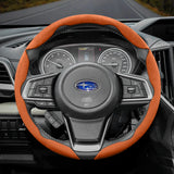 Subaru Anti-Slip Suede Steering Wheel Cover Set