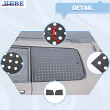 Aluminum Window Glass Trim for Mitsubishi Pajero 2007-2021 Car Interior Accessory HEBE