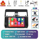 2K Android 15 Multimedia Head Unit for Toyota Prado 2018-2020