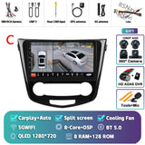Android 15 Navigation Stereo for Nissan Qashqai J11 2013–2021