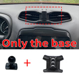 Smart Wireless Charging Phone Holder for Jeep Renegade 2016–2025