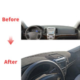 Custom Plush Dashboard Mat for Hyundai Santa Fe 2007–2012 Dashboard Mat CATUSIKI