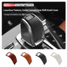 For Chery Tiggo 8 (2019-) Original Leather Center Console Gear Shift Knob Cover Anti Scratch Car Interior Tuning Accessories