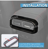 Carbon Fiber AC Vent Trim for Jetour T2 2023-2024 Car Interior Accessory HEBE