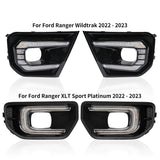 Front Bumper DRL with Turn Signal for Ford Ranger Car Interior Accessory MAGIC COLORM