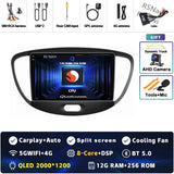 Android 15 Navigation Head Unit for Hyundai i10 2007–2013