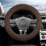 Warm Plush Steering Wheel Cover for Volkswagen Models