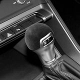 Made of Alcantara For Audi A3 Q2 S3 TT Sport Gear Shift Knob Boot Cover Decorative Trim Sticker Car Interior Tuning Accessori